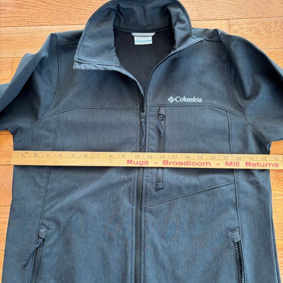 Columbia Cruiser Valley Softshell Men's S Dark Grey Jacket Brand New NWT - Picture 4 of 6